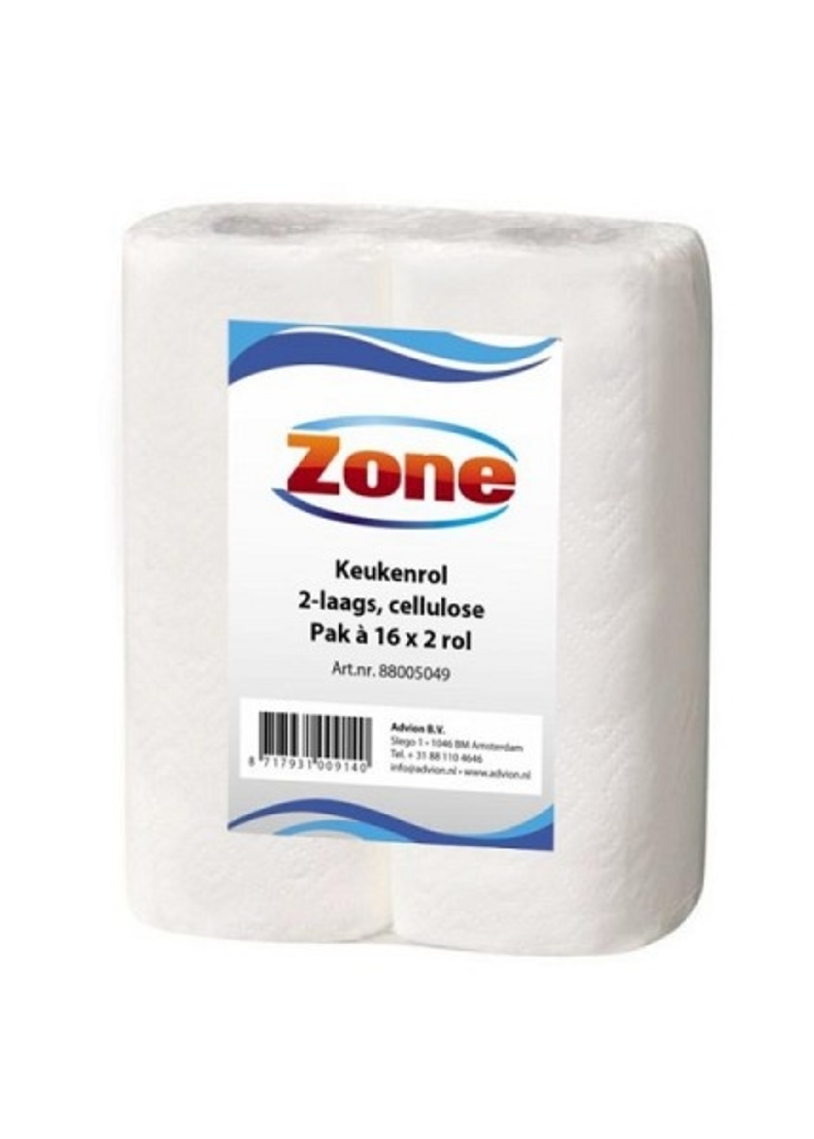 Zone Keukenrol 2-laags Cellulose 2rol