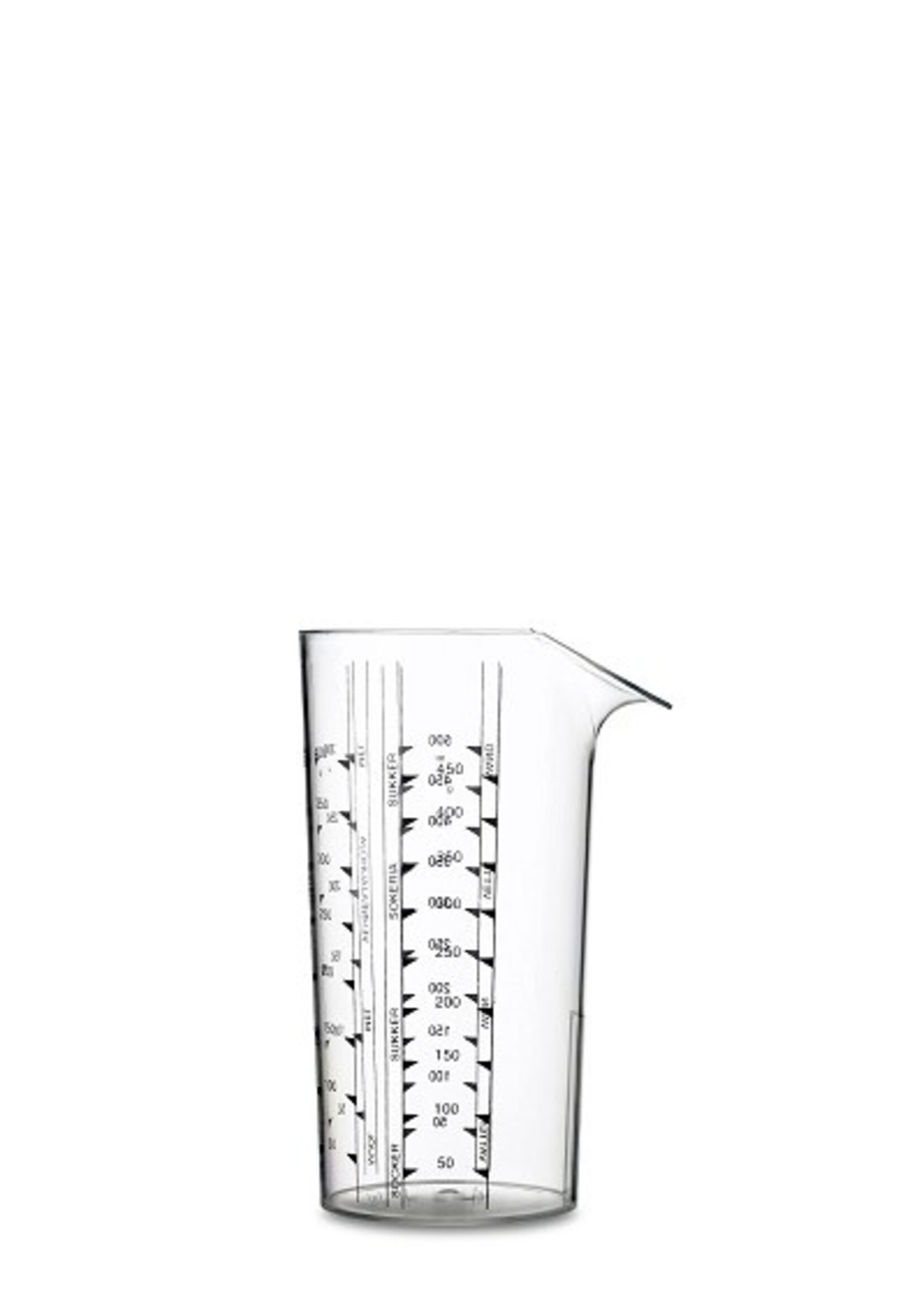 Rosti maatbeker 1,0 ltr helder