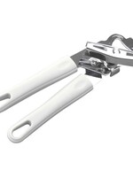 Blikopener flesopener RVS met wit kunststof heft Kasun