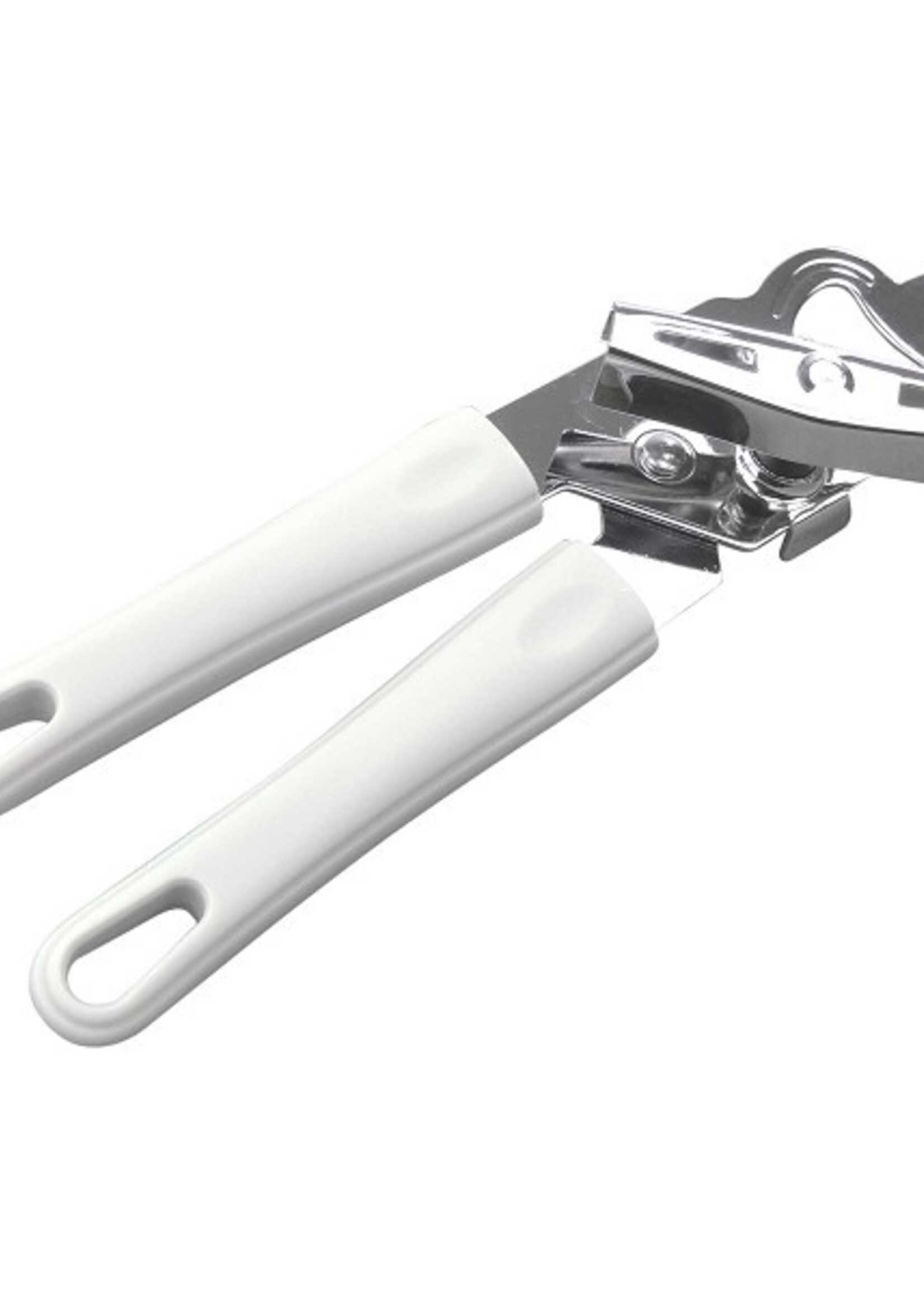 Blikopener flesopener RVS met wit kunststof heft Kasun