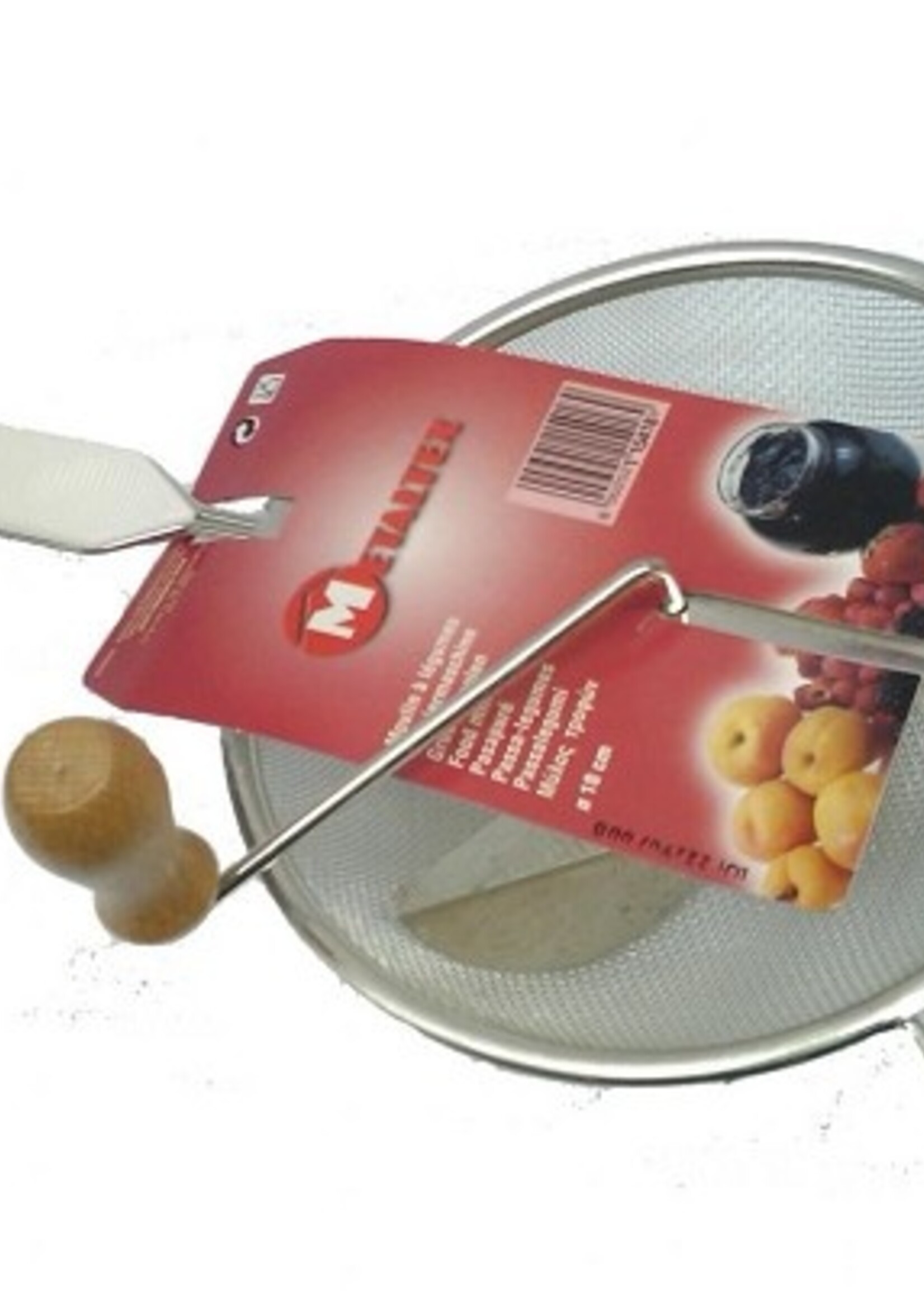 Metaltex roerzeef met klos 20cm