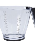 Maatbeker kunststof 1L met anti-slip bodem en handvat