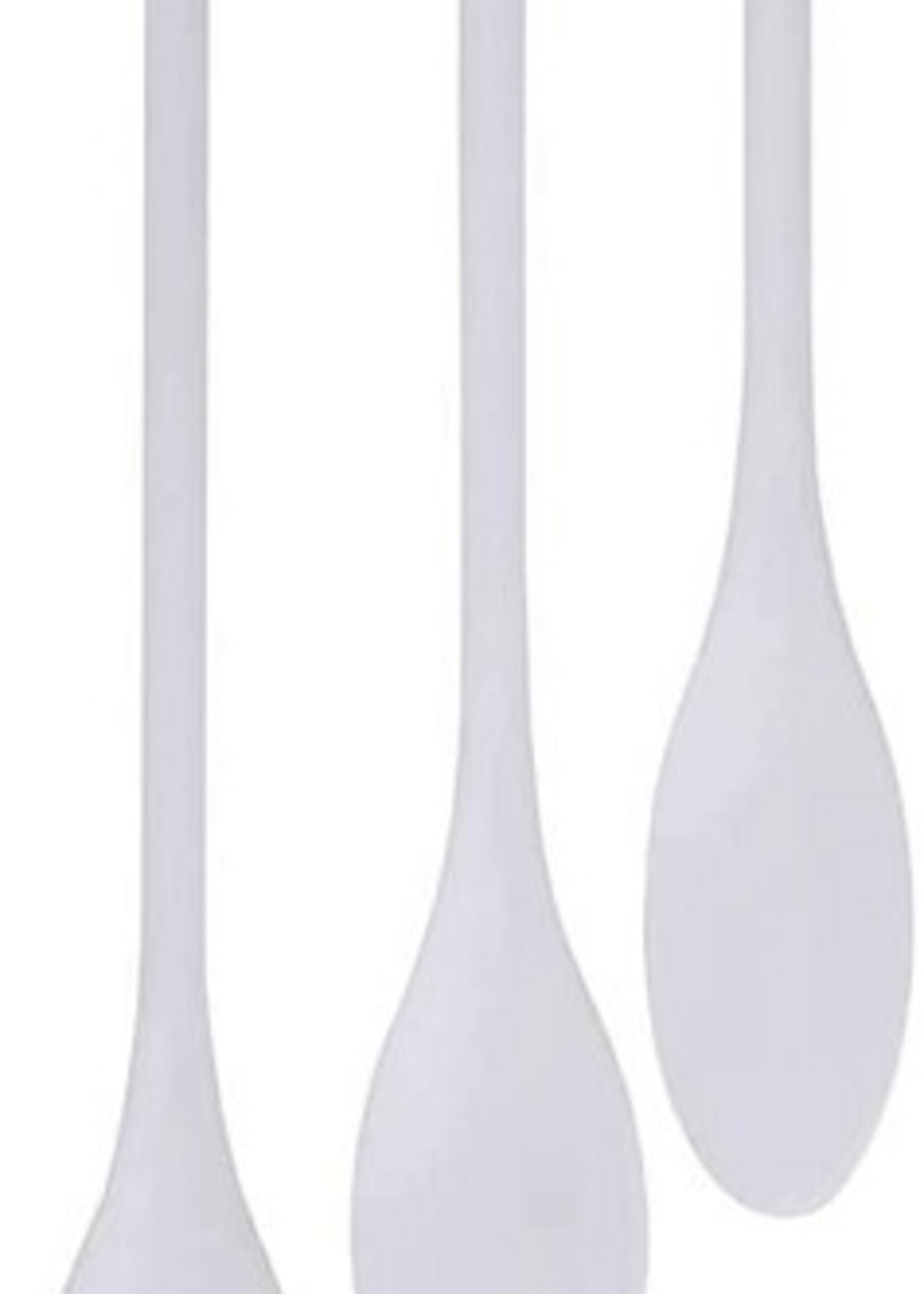 Lepelset 3-delig wit