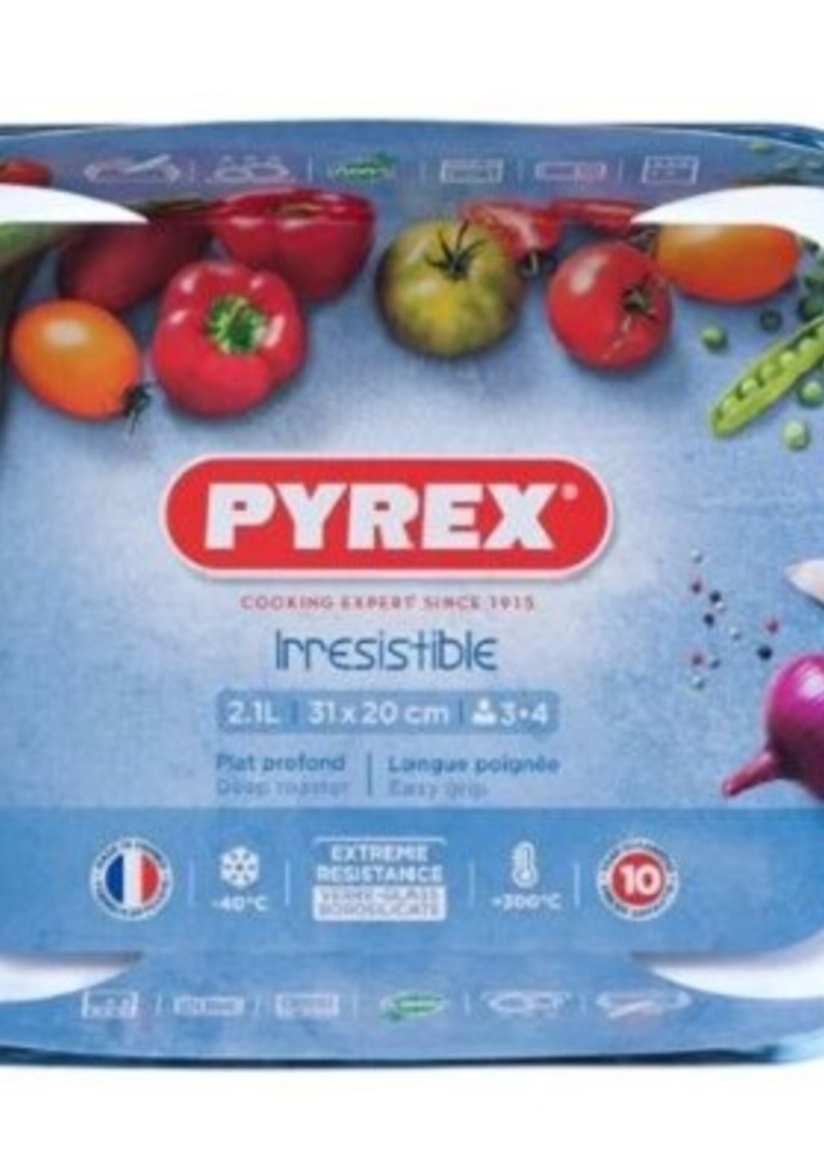 Pyrex braadslede 31x20cm 2,1L