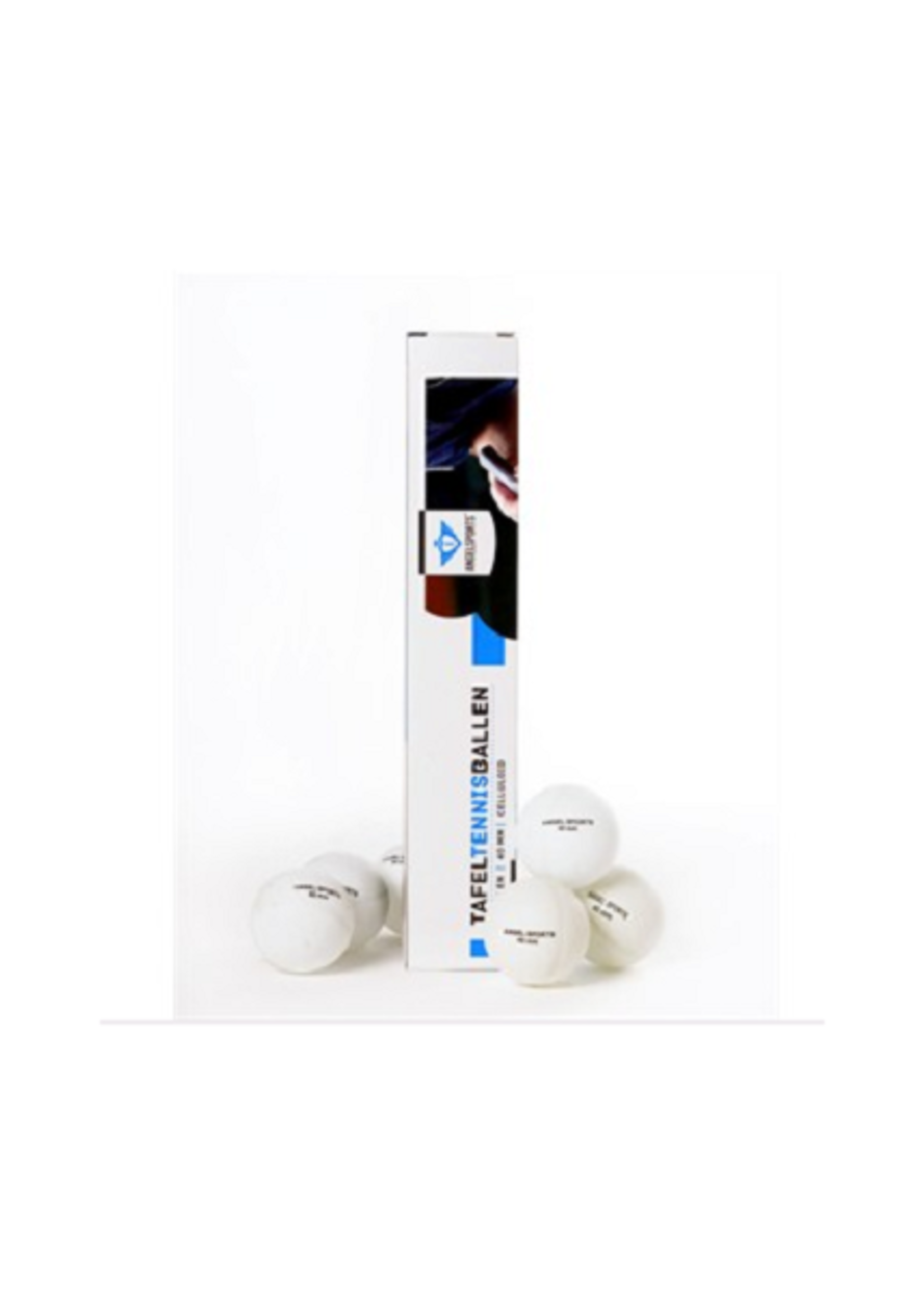 Tafeltennisballetjes 6 in doosje