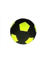 Rubber straatvoetbal geel
