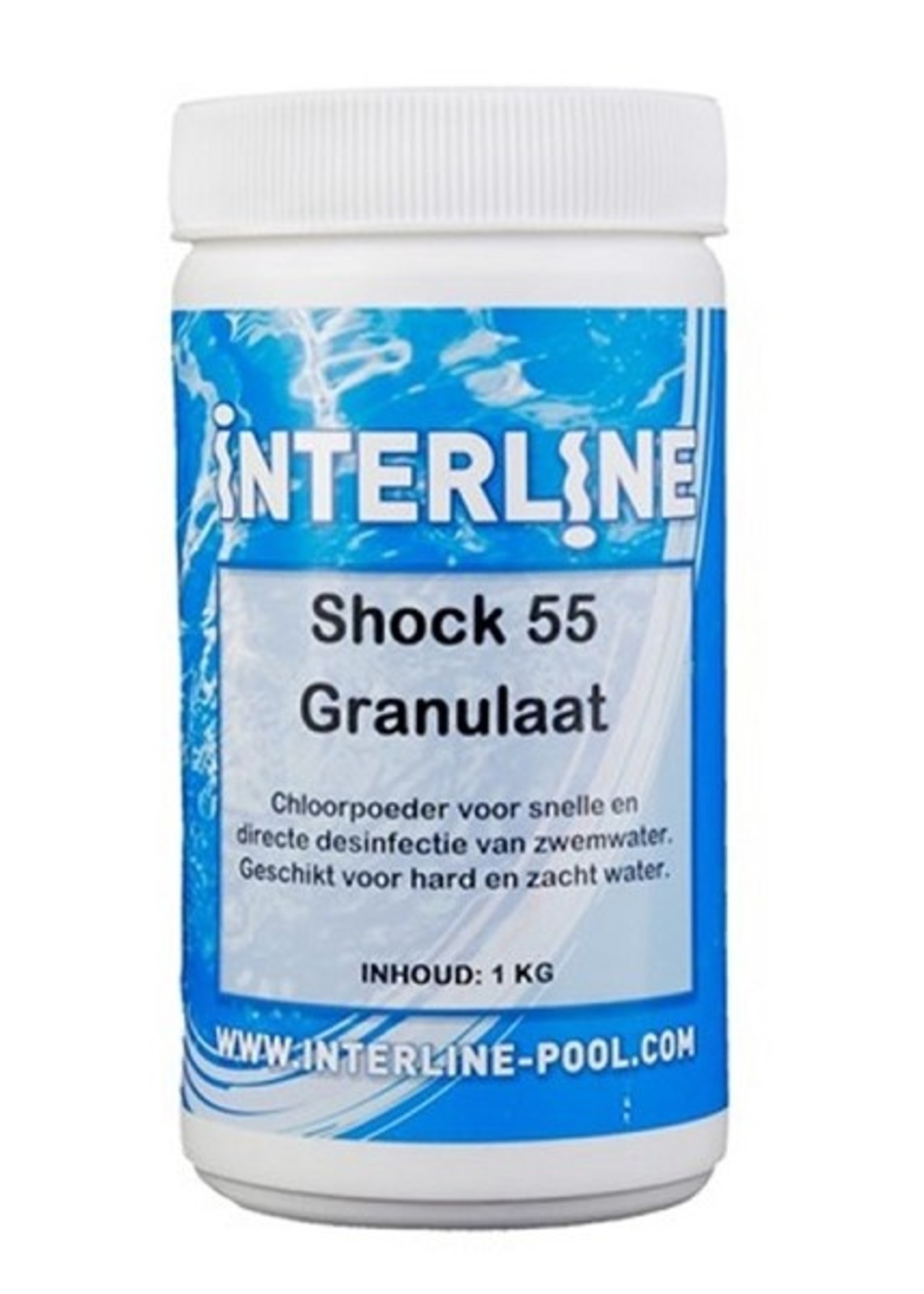 Interline chloorgranulaat 1 kg shock 55