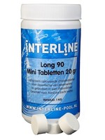 Interline chloortabletten 20gram Long-90 verpakt in pot van 1Kg