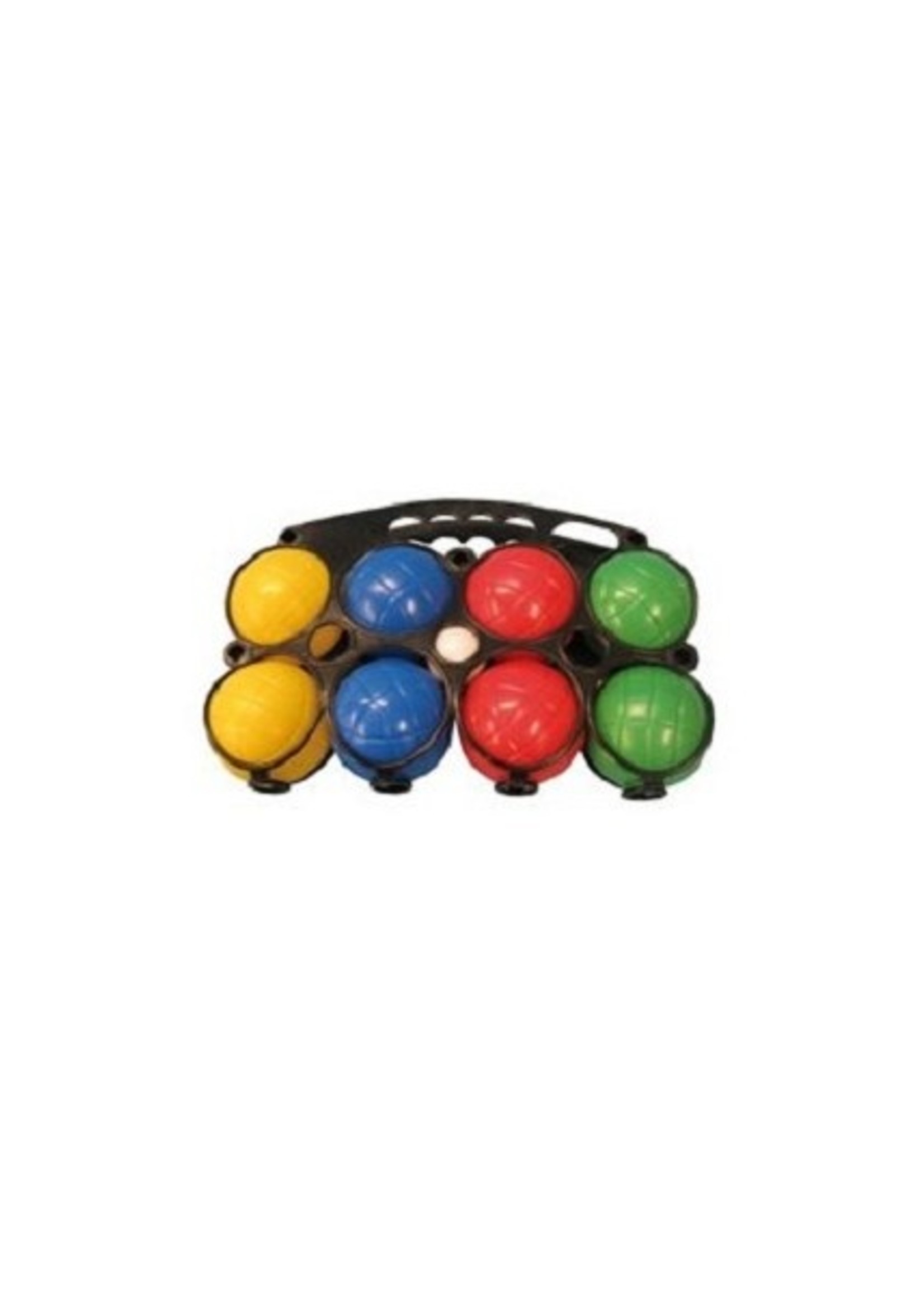 Jeu de boules 8 ballen plastic in houder