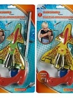 Schiet vliegtuig foam 4 delig