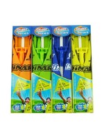 Afschiet vlieger paraglider verschillende kleuren