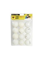 Tafeltennis ballen 12stuks wit Angel Sports