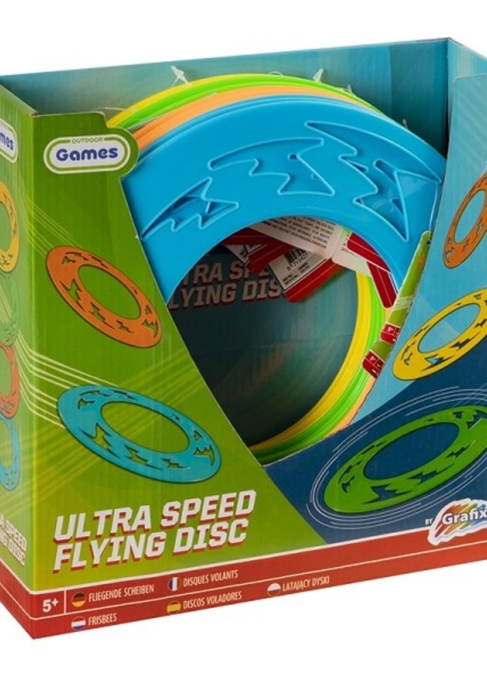 Grafix Ultra Speed Flying Disc frisbee 25,5cm