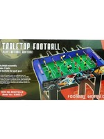 Tafelvoetbalspel op poten 69x37x64cm (lxbxh)