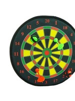Klittenband Dartbord 36cm met ballen en pijlen