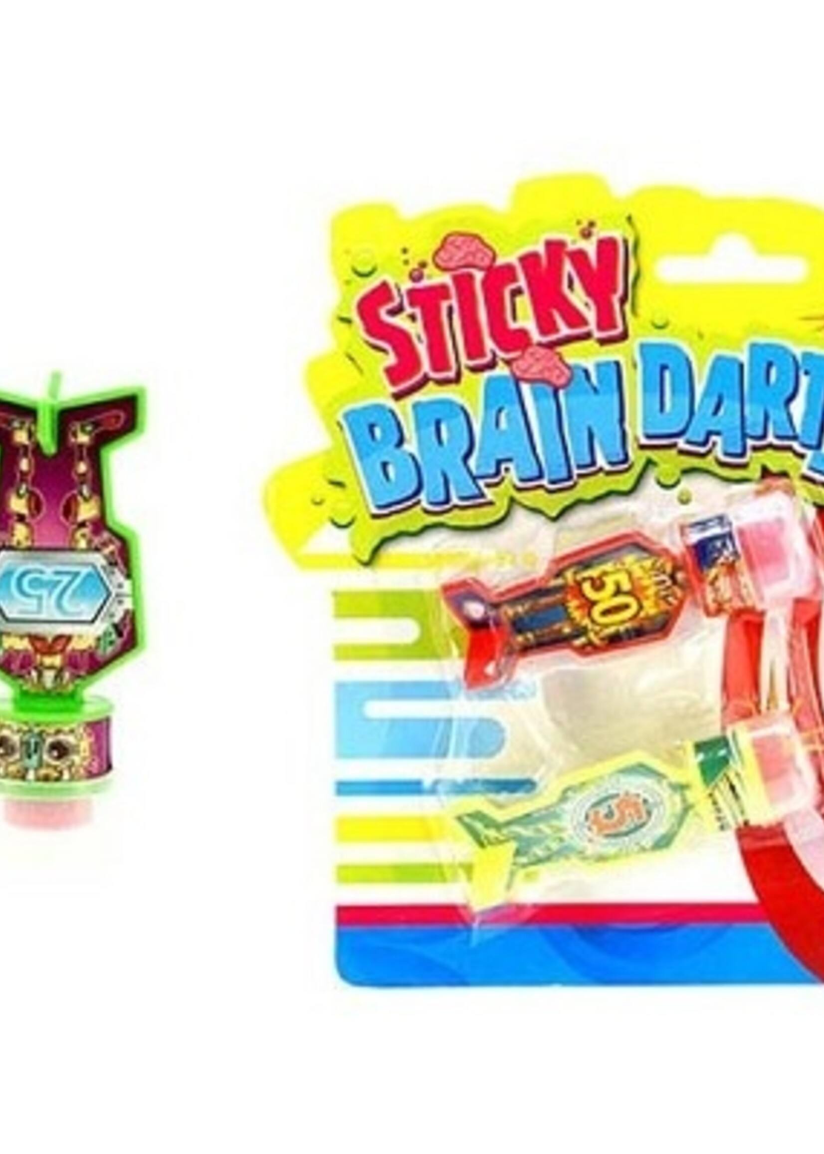 Toi Toys Sticky figuur dart op blisterkaart