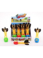 Zachte trek en werppijl met fluit verkrijgbaar in 3 uitvoeringen