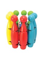 Adriatic Kegelset met 9 kegels (30cm) en 2 ballen