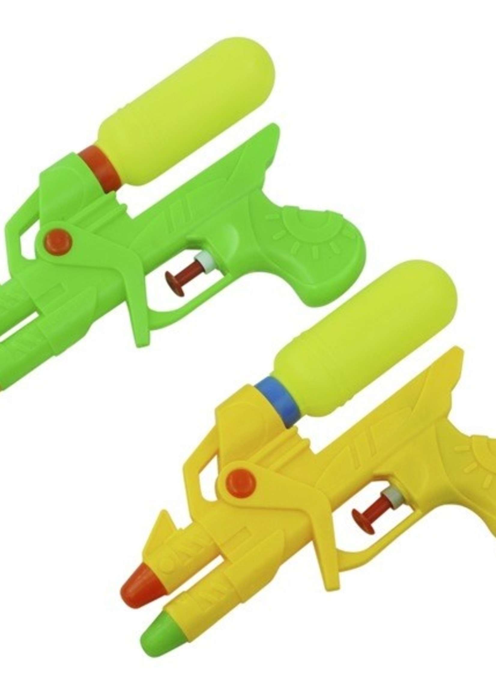 Waterpistool 17cm met tank in verschillende kleuren
