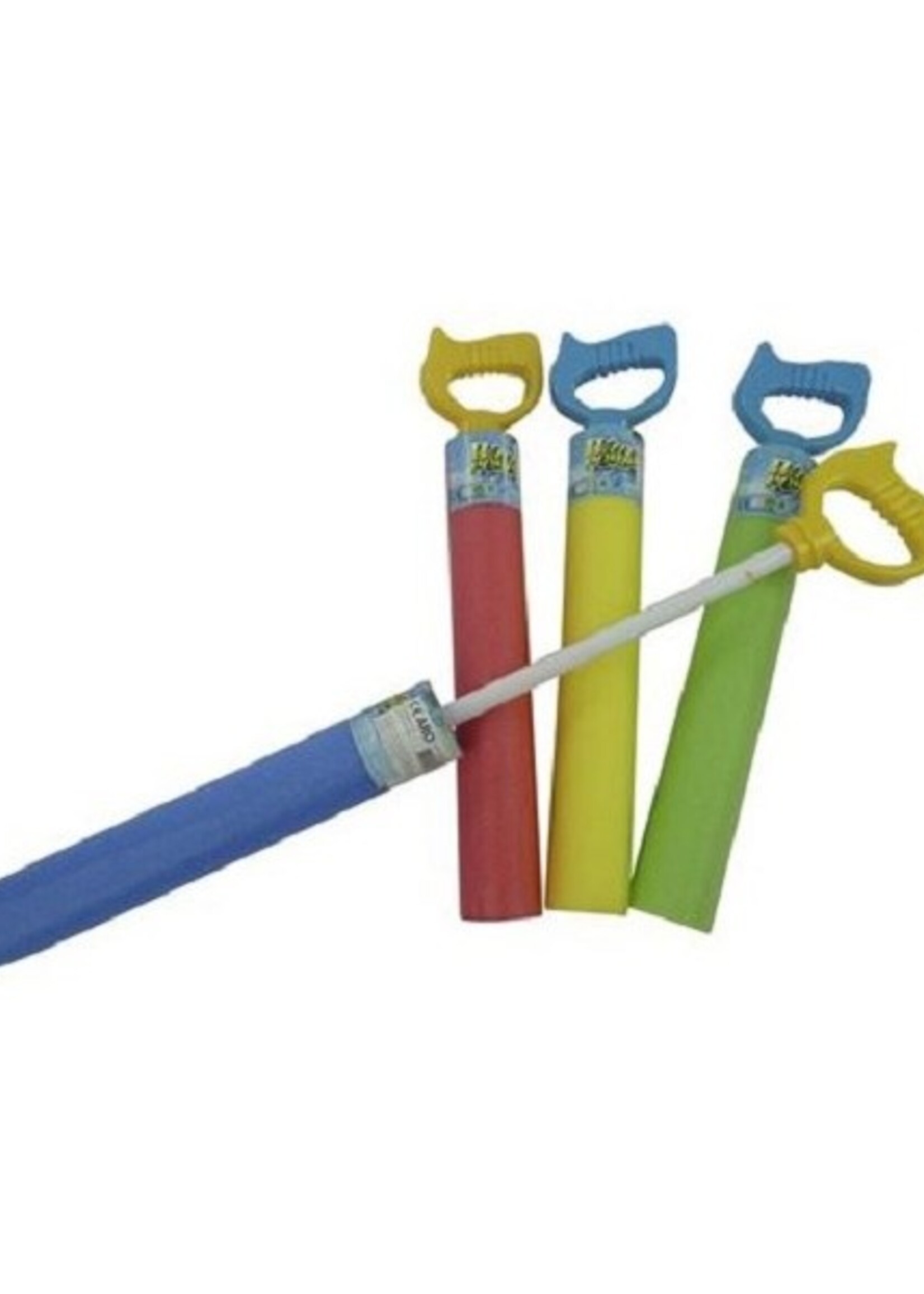 Foamshooter waterspuit 40cm met handgreep verschillende kleuren