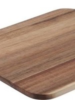 Snijplank Acacia hout met handvat 34x20cm