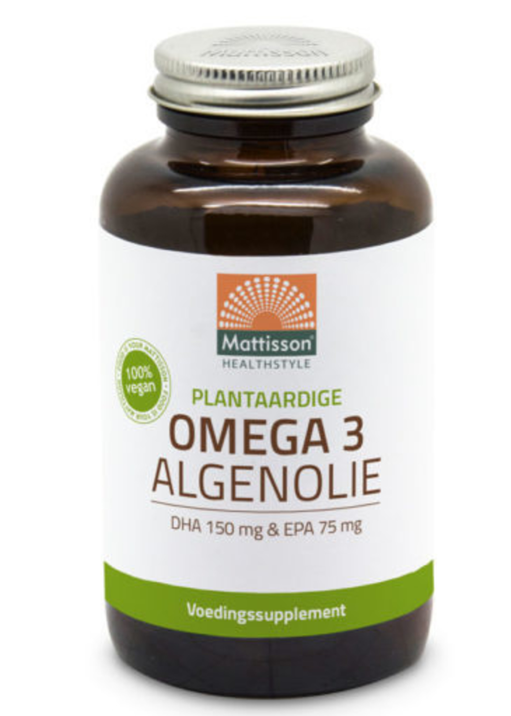 Omega 3 Algenolie DHA150/EPA75 120ca