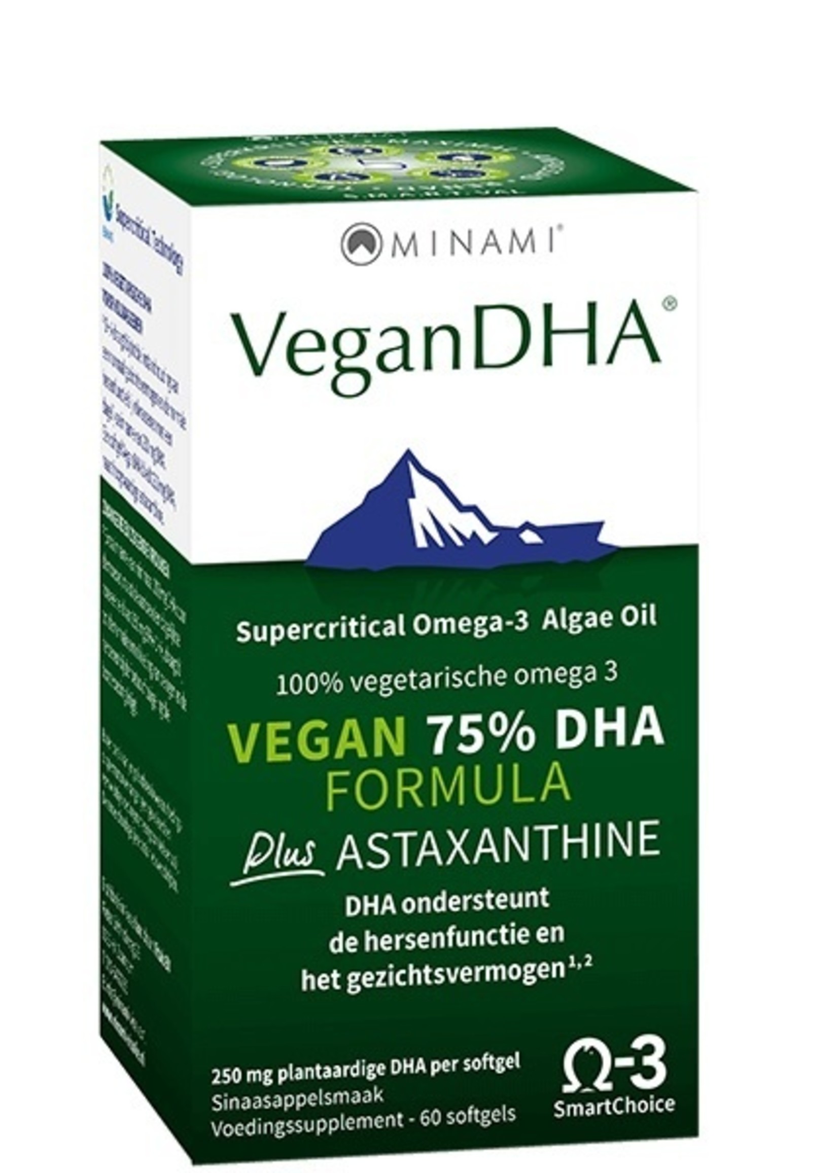 Vegan DHA 250mg 60 softgels