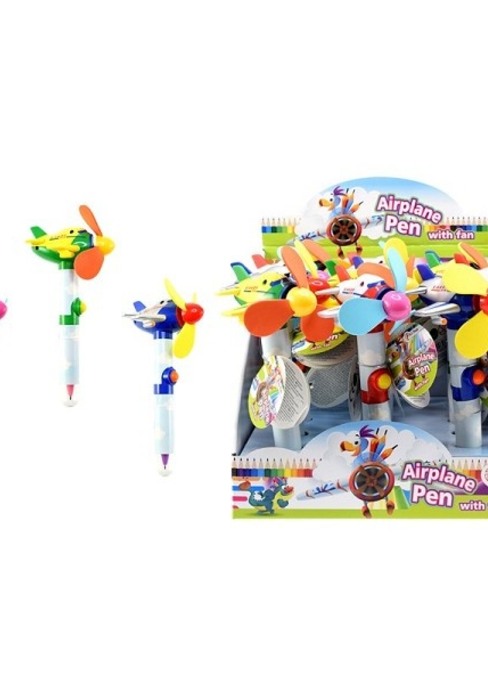 Toi Toys Pen met ventilatie vliegtuig