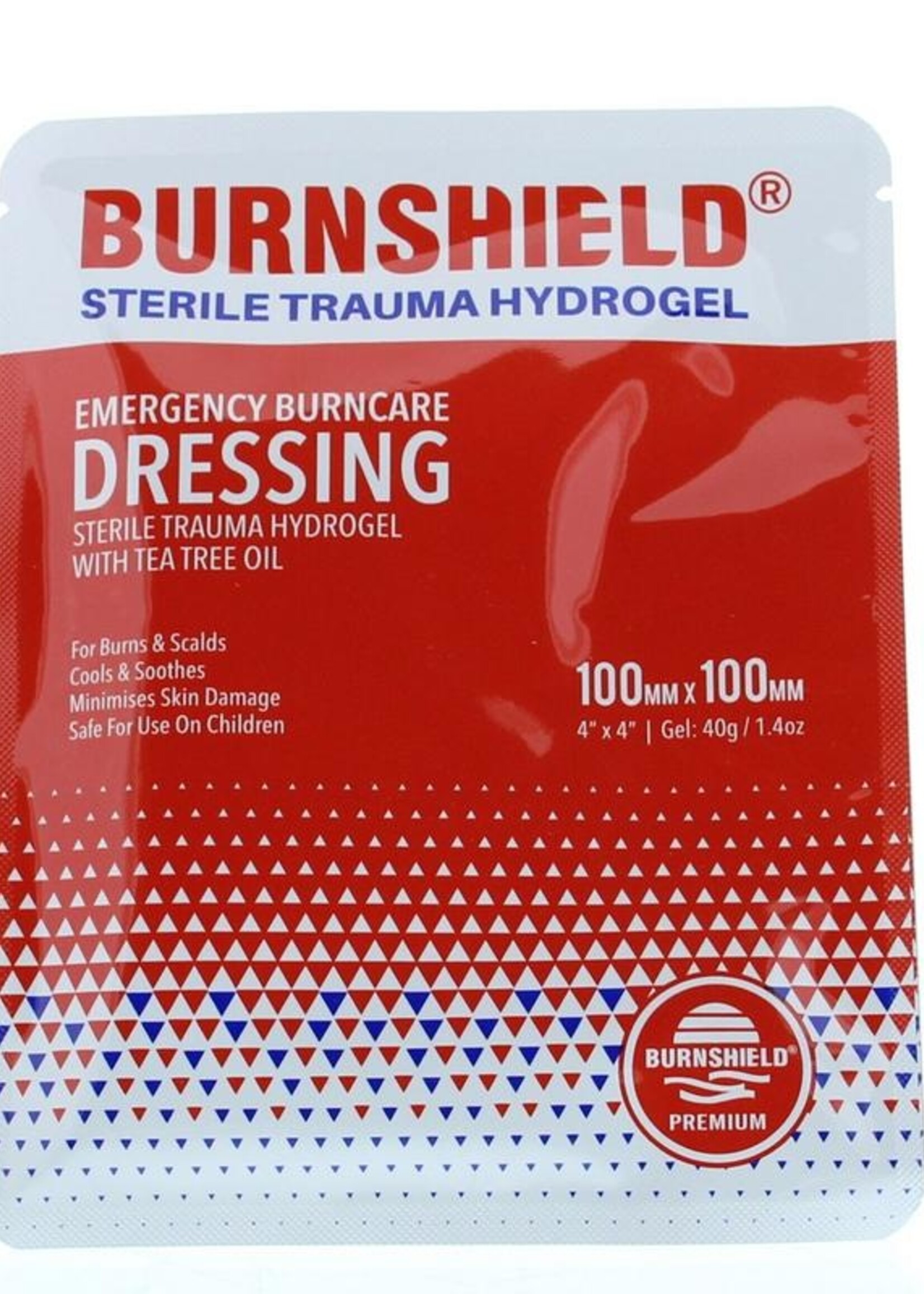 Burnshield Hydrogel kompres 10x10 cm 1st