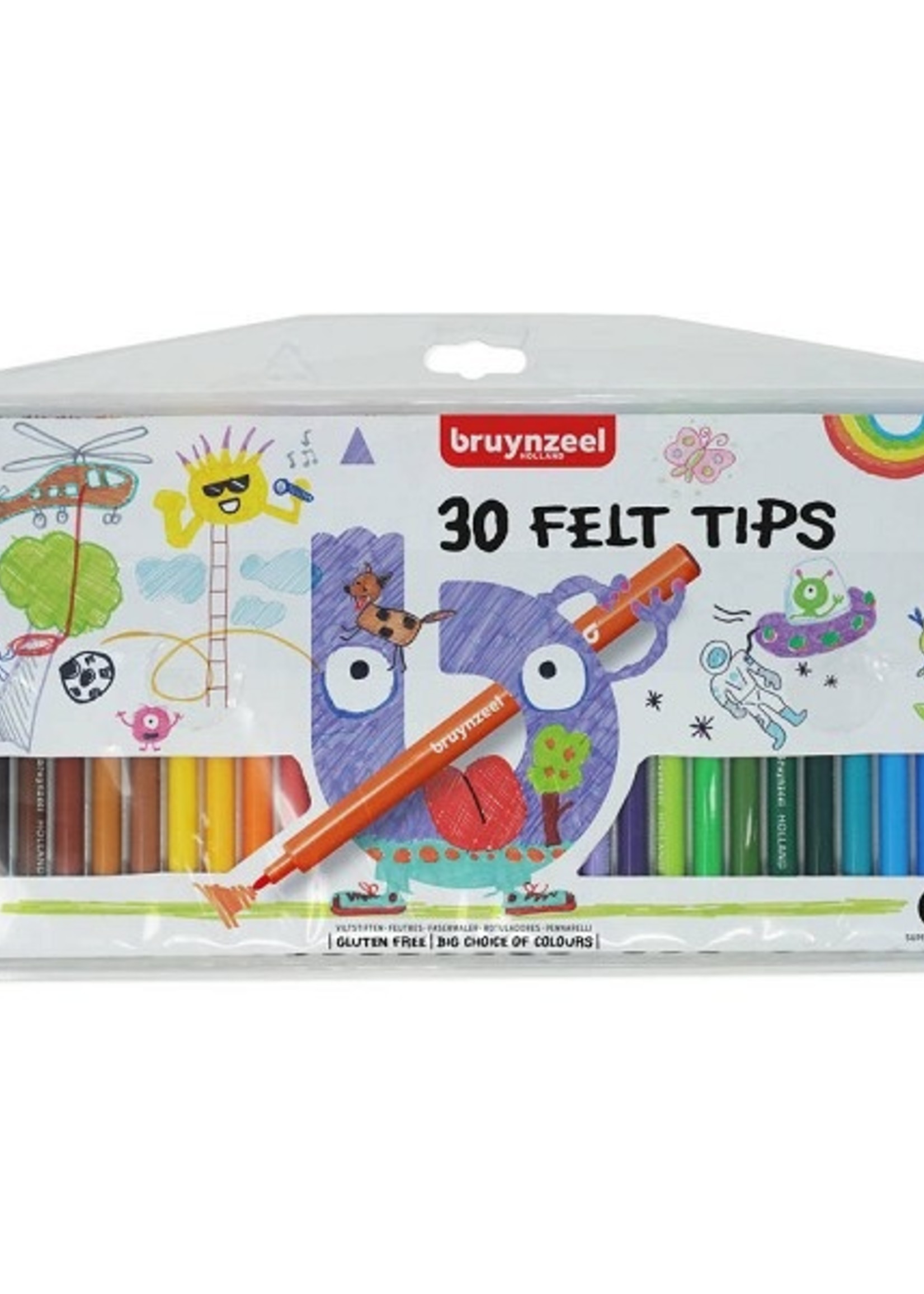 Bruynzeel 30 Felt Tips