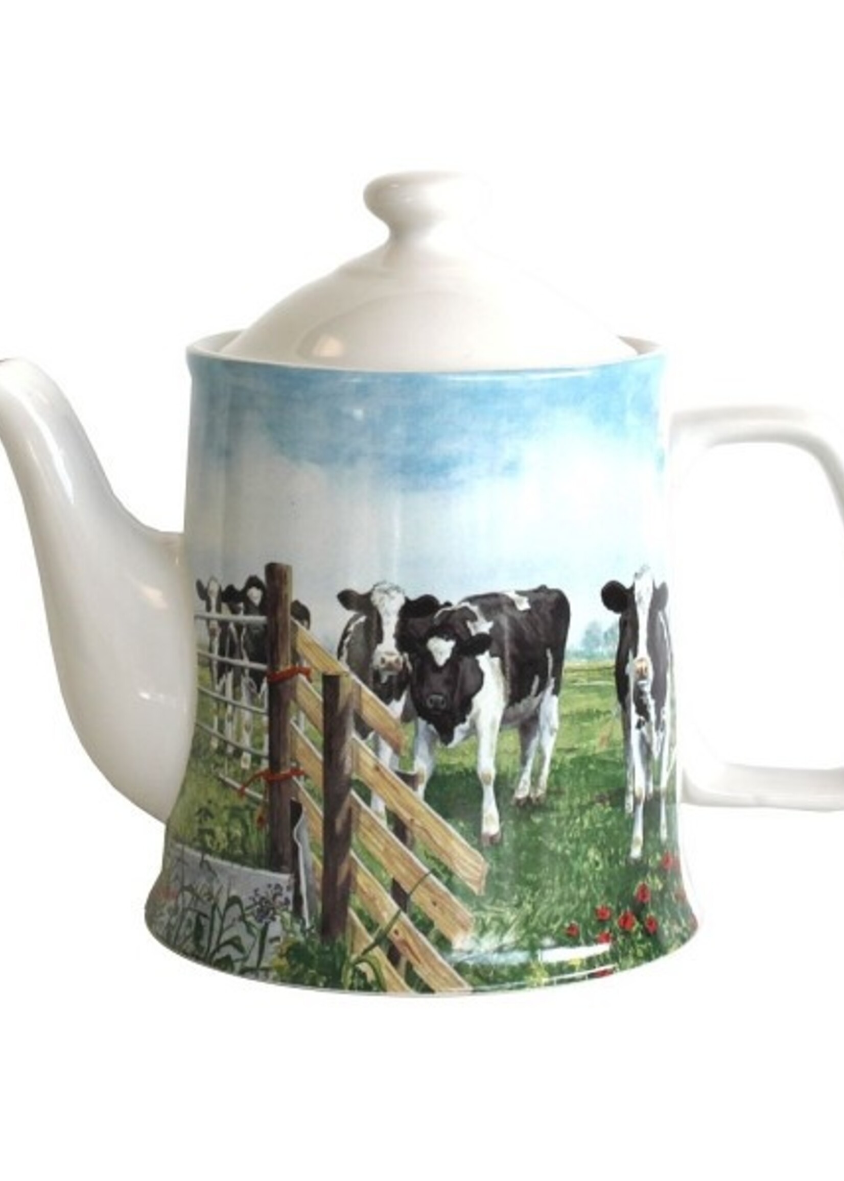 Wiebe van der Zee Theepot inhoud 1 liter Ø10.5cm porselein