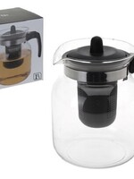 Theepot/glaskan met inzet 1,5 liter