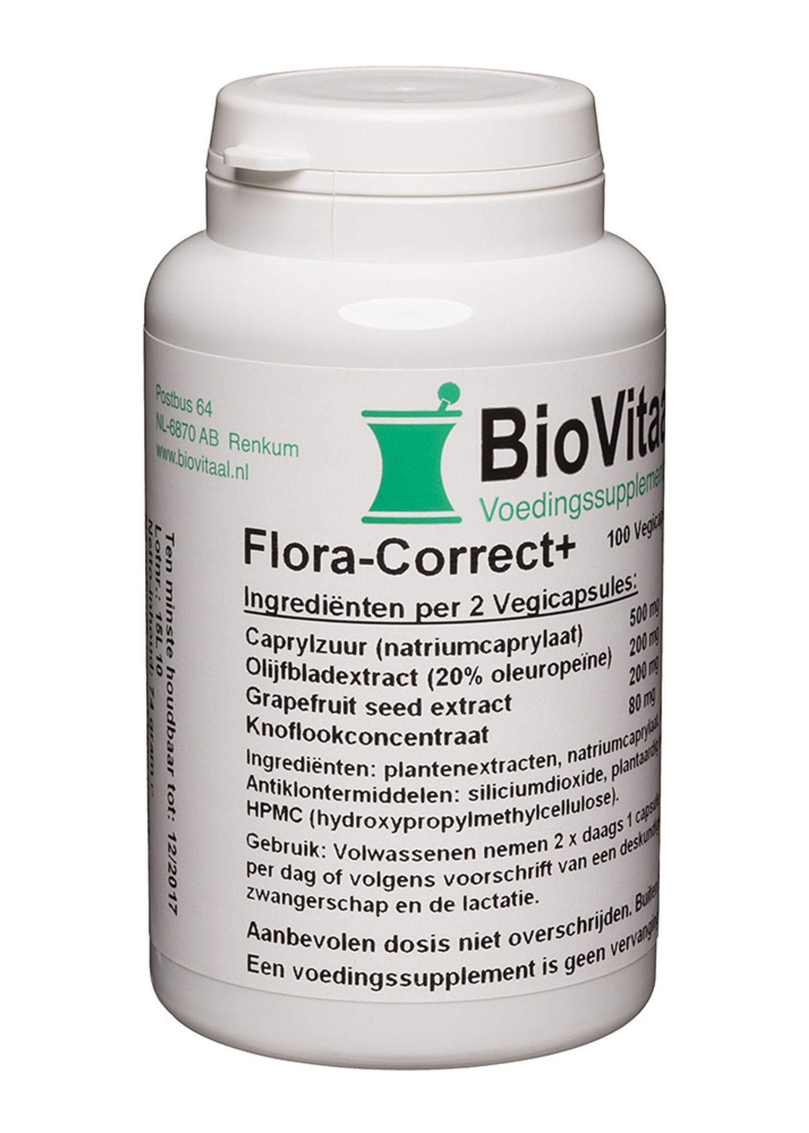 Voedingssupplementen flora correct 100 capsules
