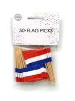 Vlagprikkers Nederland pak a 50 stuks
