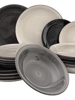 Serviesset Zanzibar industrieel 18-delig 5-ply