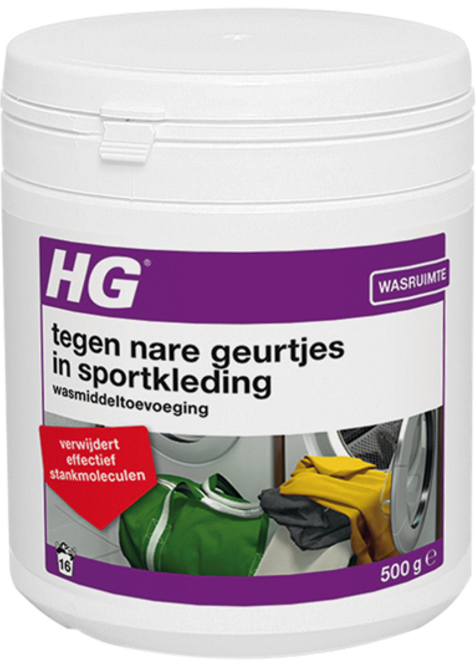 HG Wasmiddeltoevoeging Nare Geurtjes Sportkleding 500g