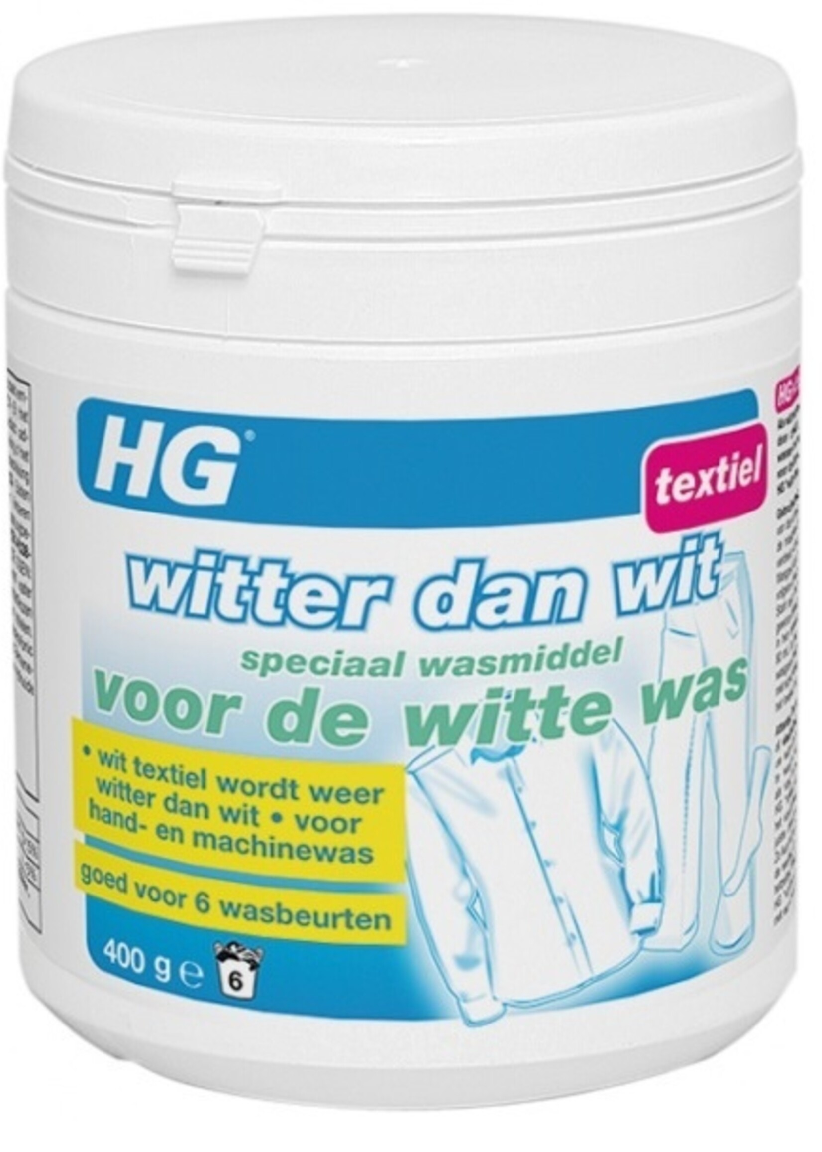 HG Wasmiddel Witter Dan Wit 400g