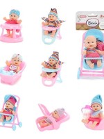 Toi Toys Beau Mini babypop 12cm -zittend