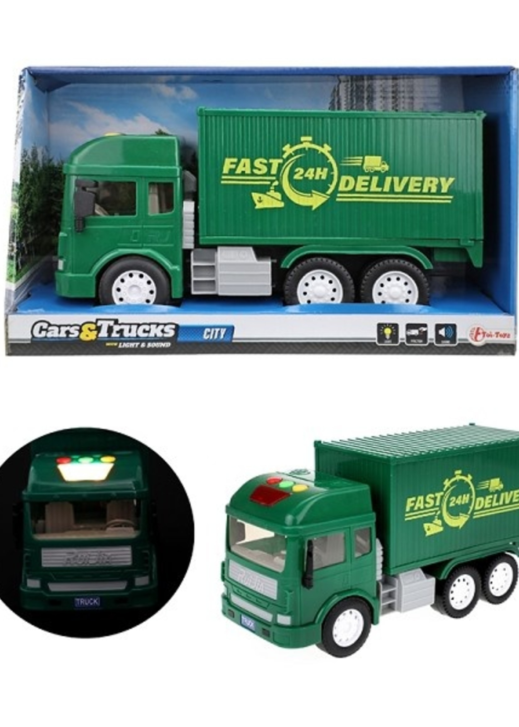 Toi Toys Cars&Trucks Vrachtwagen