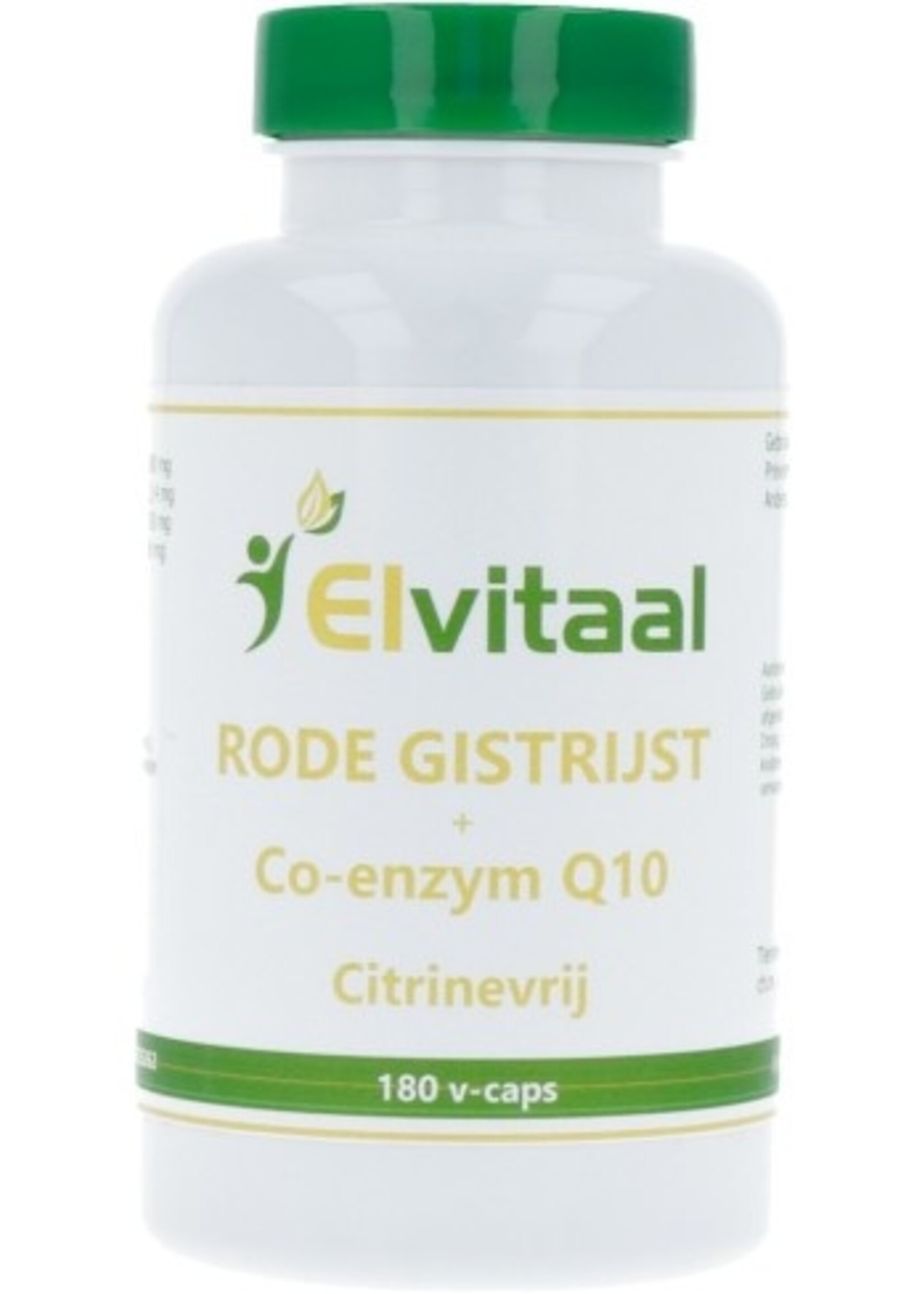 Rode gistrijst+ q10 180cap