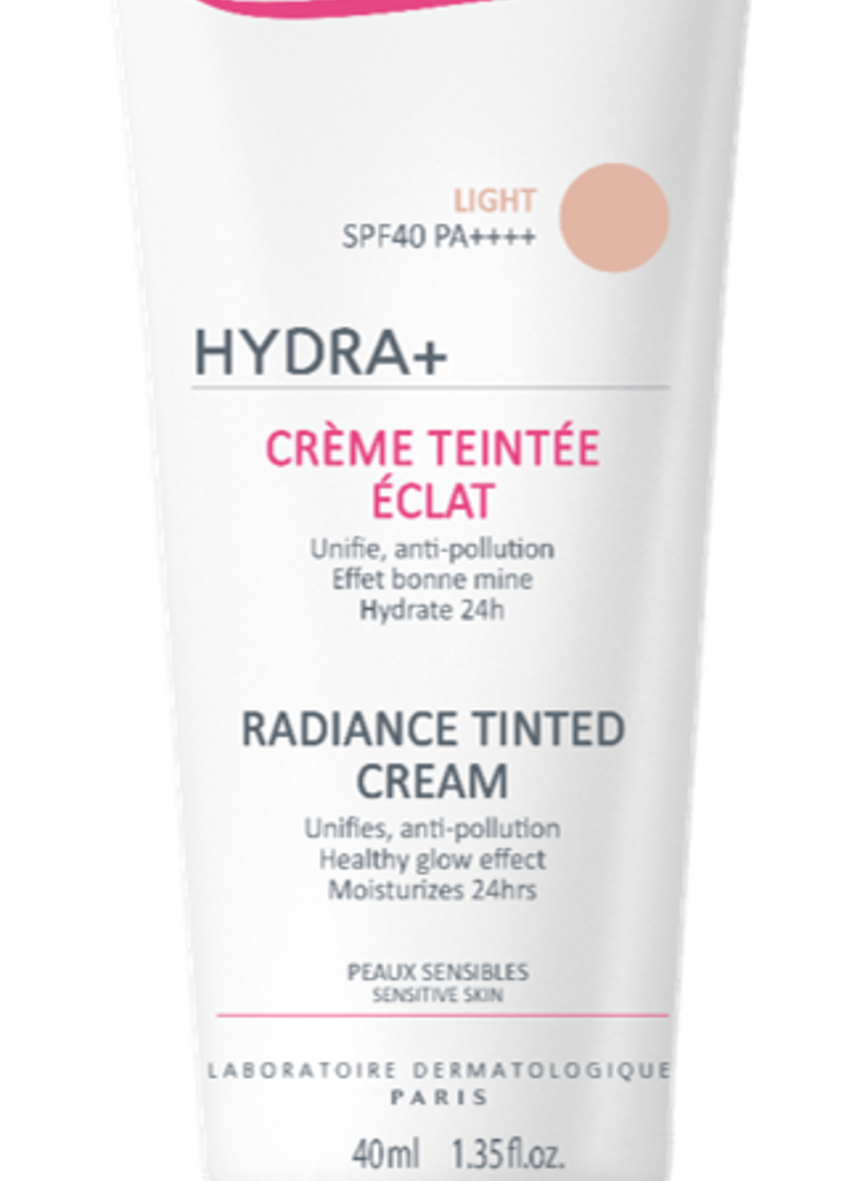 Topicrem Getinte Crème Gezonde Uitstraling Licht 40 ml