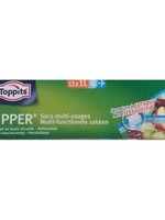 Toppits Zipper 3 ltr 8st