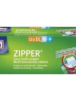 Toppits Zipper 1 liter 12st