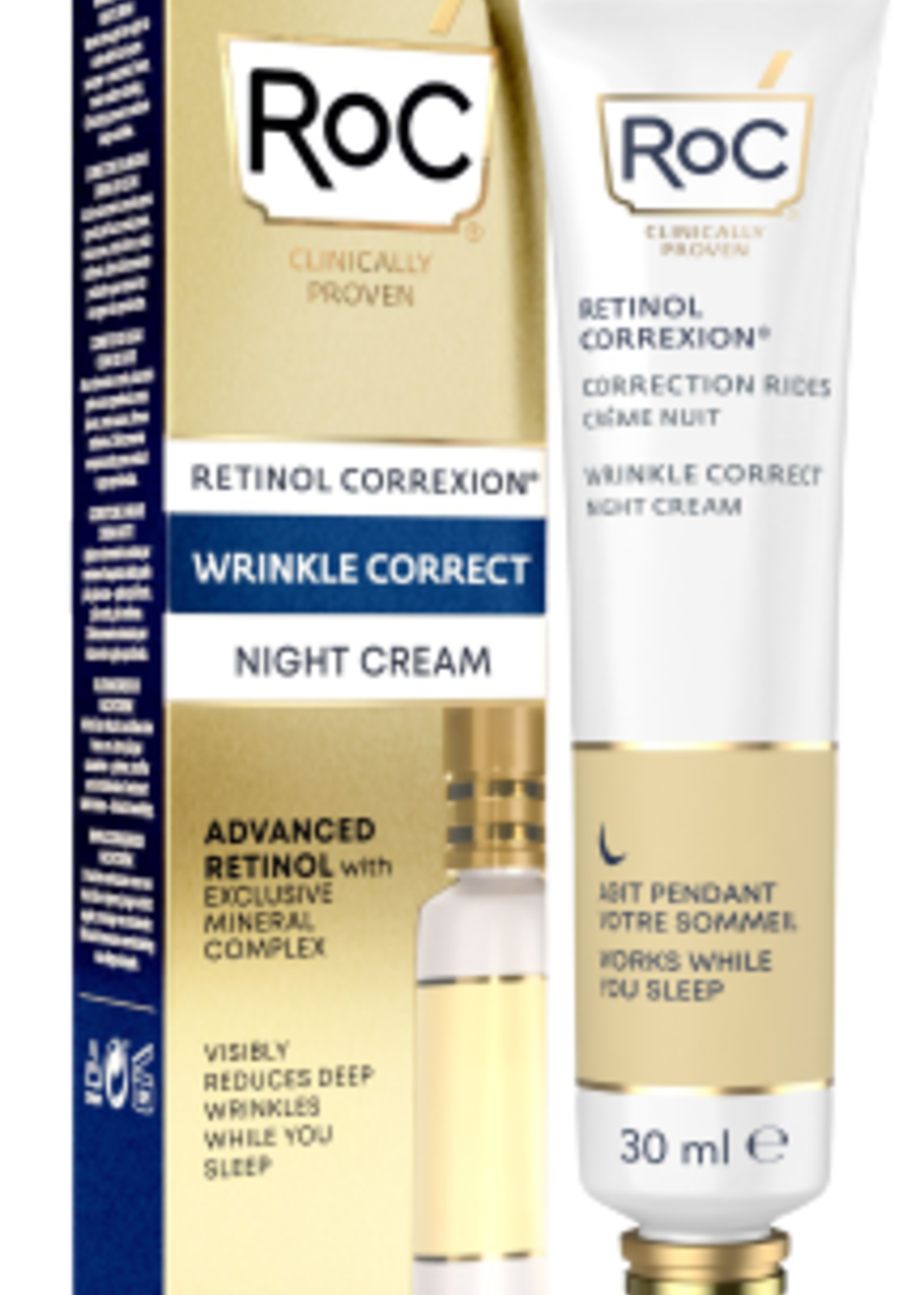 RoC Retinol correxion wrinkle correct night cream 30ml