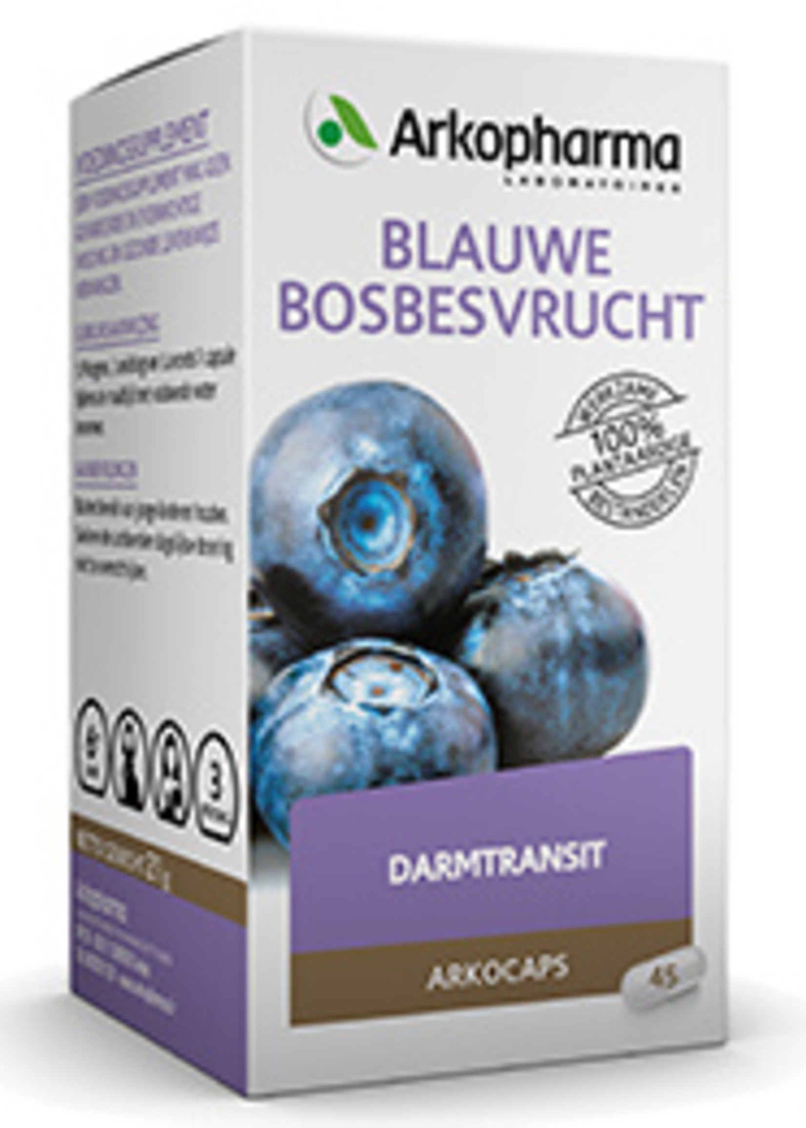 Blauwe Bosbesvrucht 45 capsules