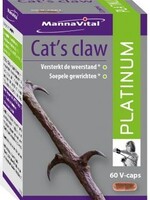 MannaVital Cats Claw Platinum 60cap