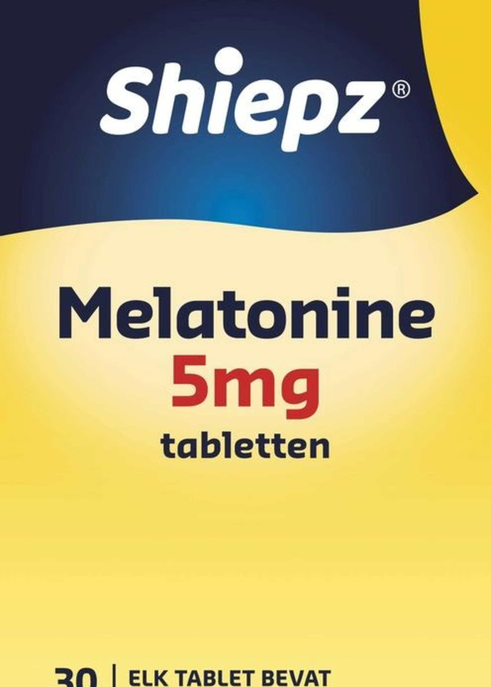 Shiepz Melatonine 5 mg 30 tabletten