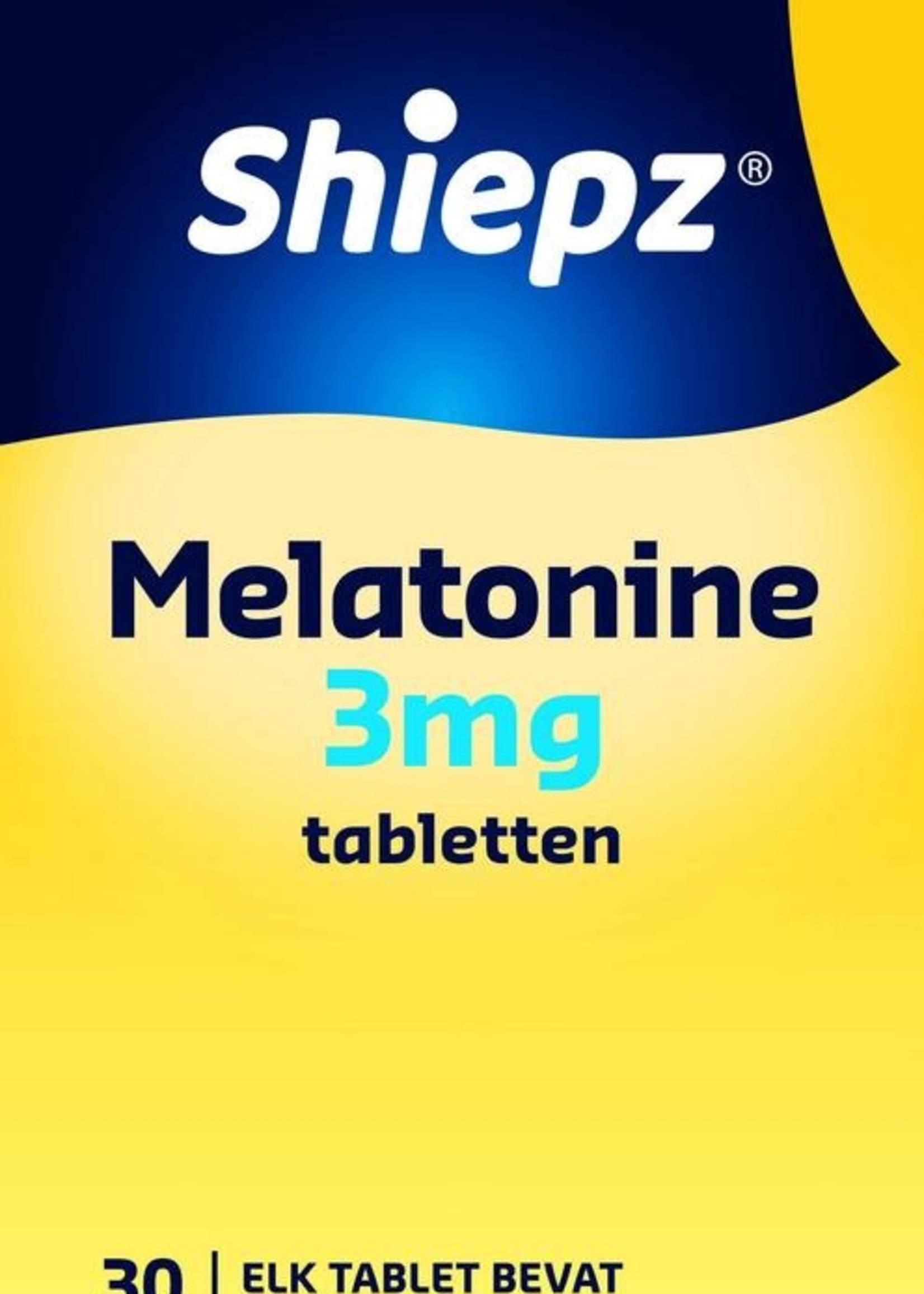 Shiepz Melatonine 3 mg 30 tabletten