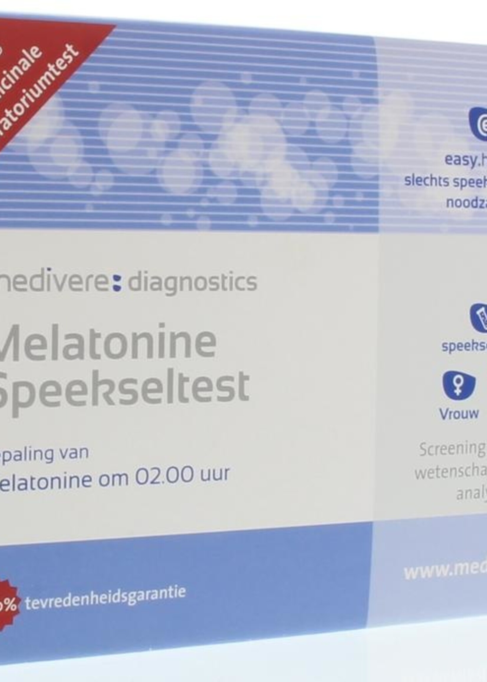 Medivere Melatonine speekseltest 1st