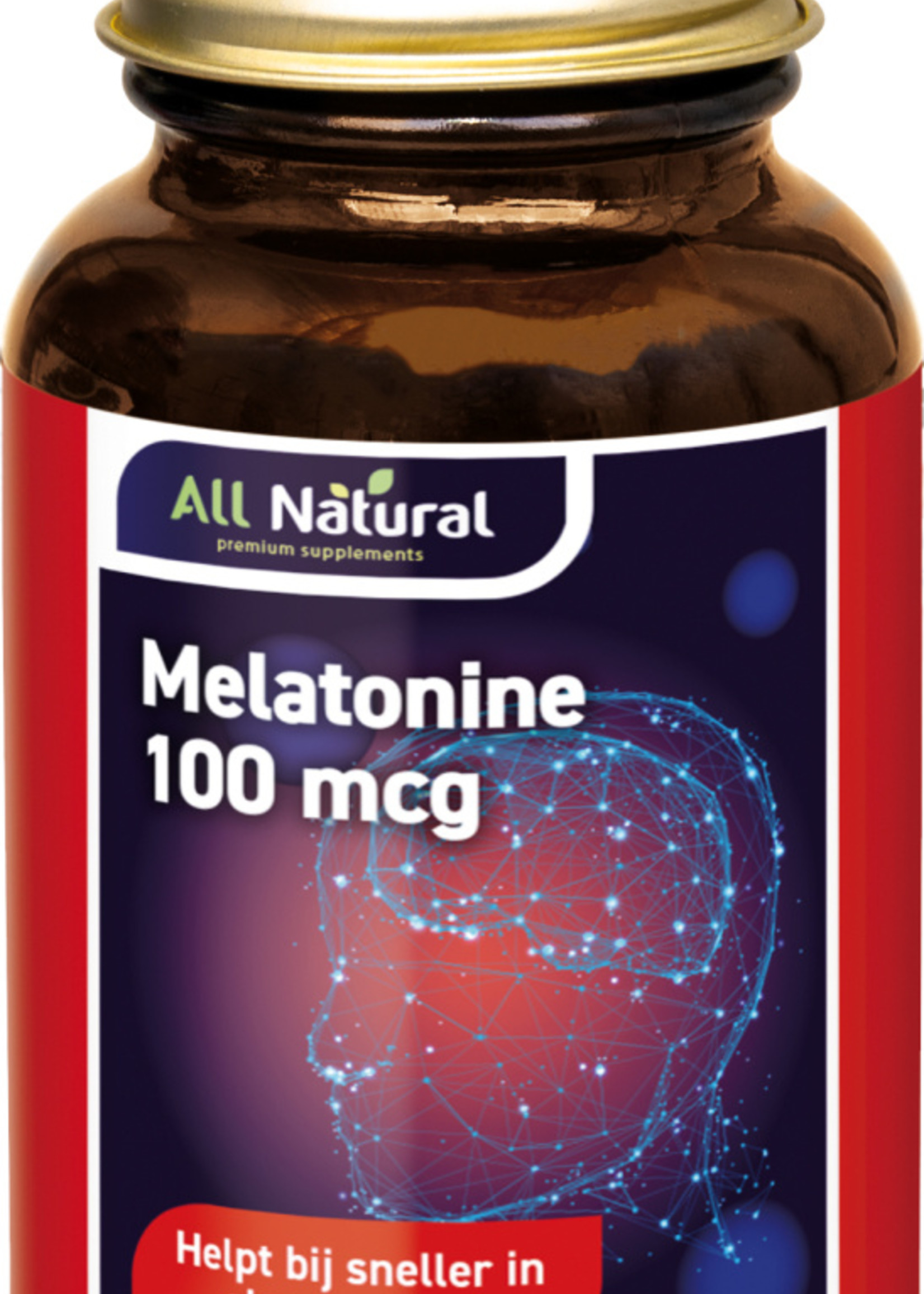 All Natural Melatonine 100mcg 500tb